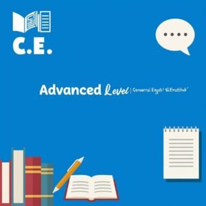 G.C.E. Advanced Level General English Online Course Sri Lanka SmartEduHub