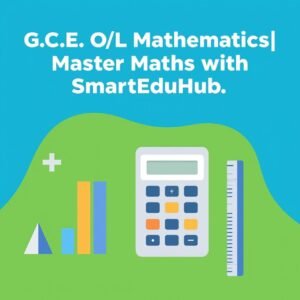 G.C.E. O/L Mathematics Course Banner SmartEduHub Sri Lanka
